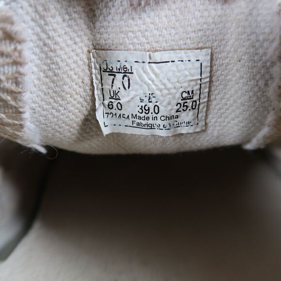 Vans Shoes Mens 7 Sneaker OG Slip On 59 Suede Canvas Skate Casual Ultracush Gray - Picture 12 of 14